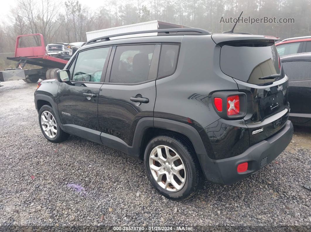 2015 Jeep Renegade Latitude Черный vin: ZACCJABT0FPB61302