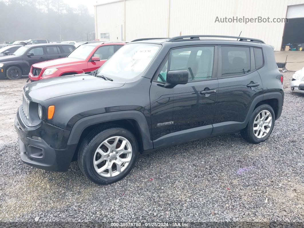 2015 Jeep Renegade Latitude Черный vin: ZACCJABT0FPB61302