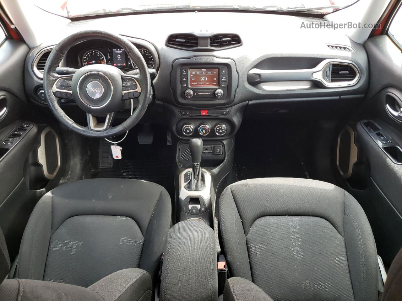 2015 Jeep Renegade Latitude Красный vin: ZACCJABT0FPB62248