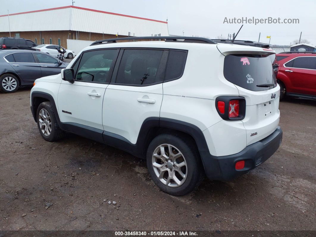 2015 Jeep Renegade Latitude White vin: ZACCJABT0FPB63728