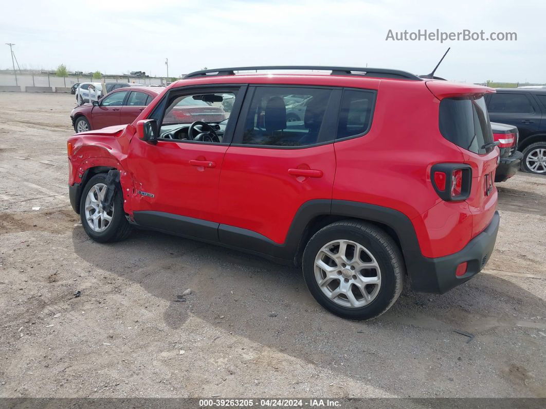 2015 Jeep Renegade Latitude Red vin: ZACCJABT0FPB66130