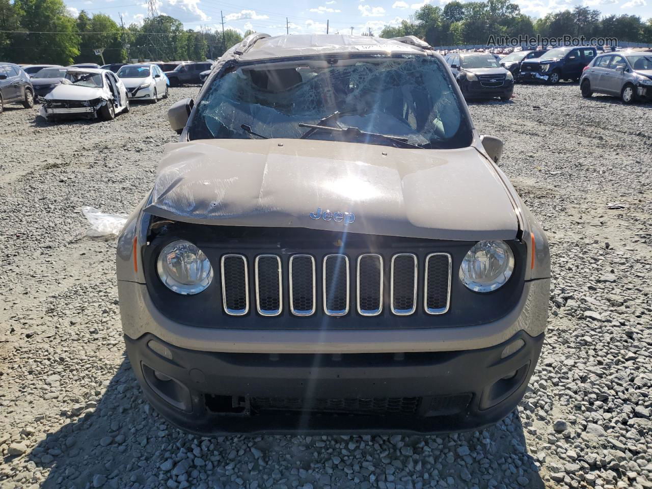 2015 Jeep Renegade Latitude Tan vin: ZACCJABT0FPB66888