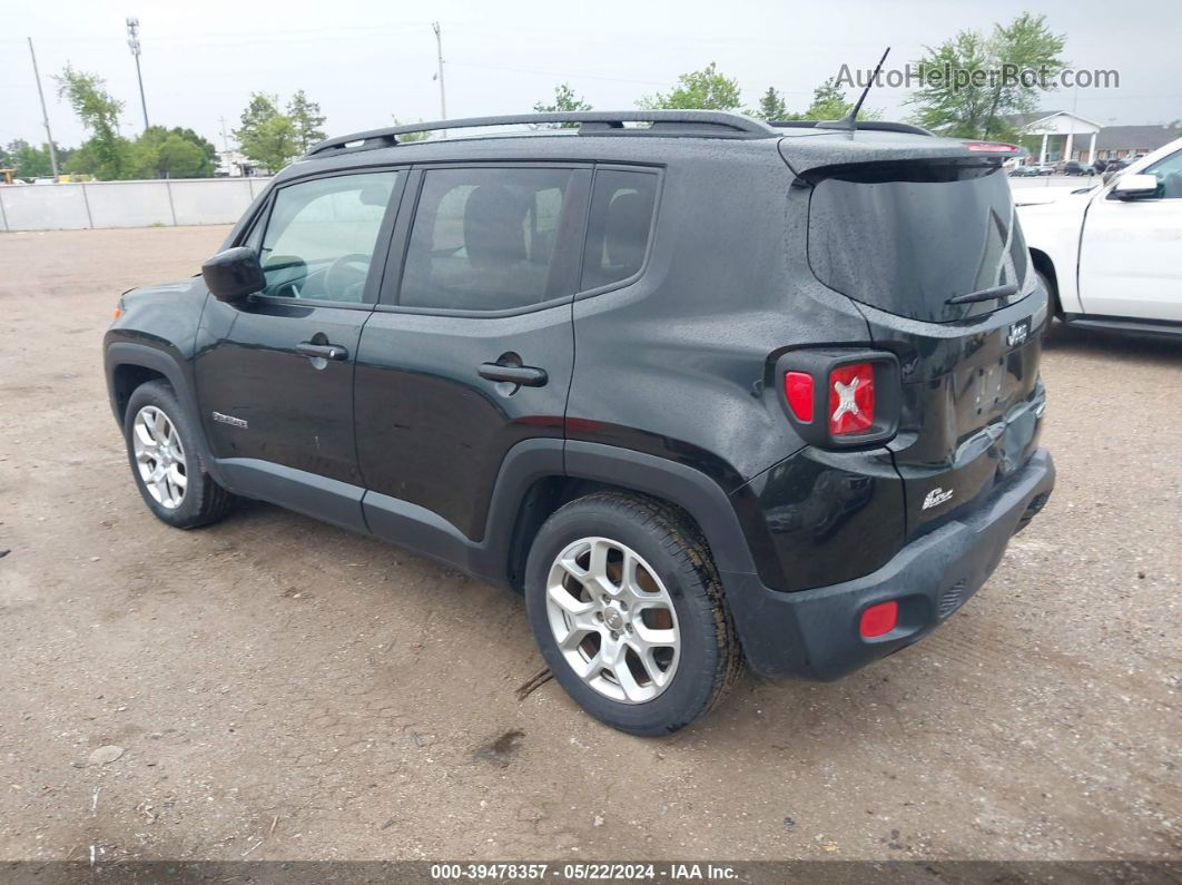 2015 Jeep Renegade Latitude Black vin: ZACCJABT0FPB69535