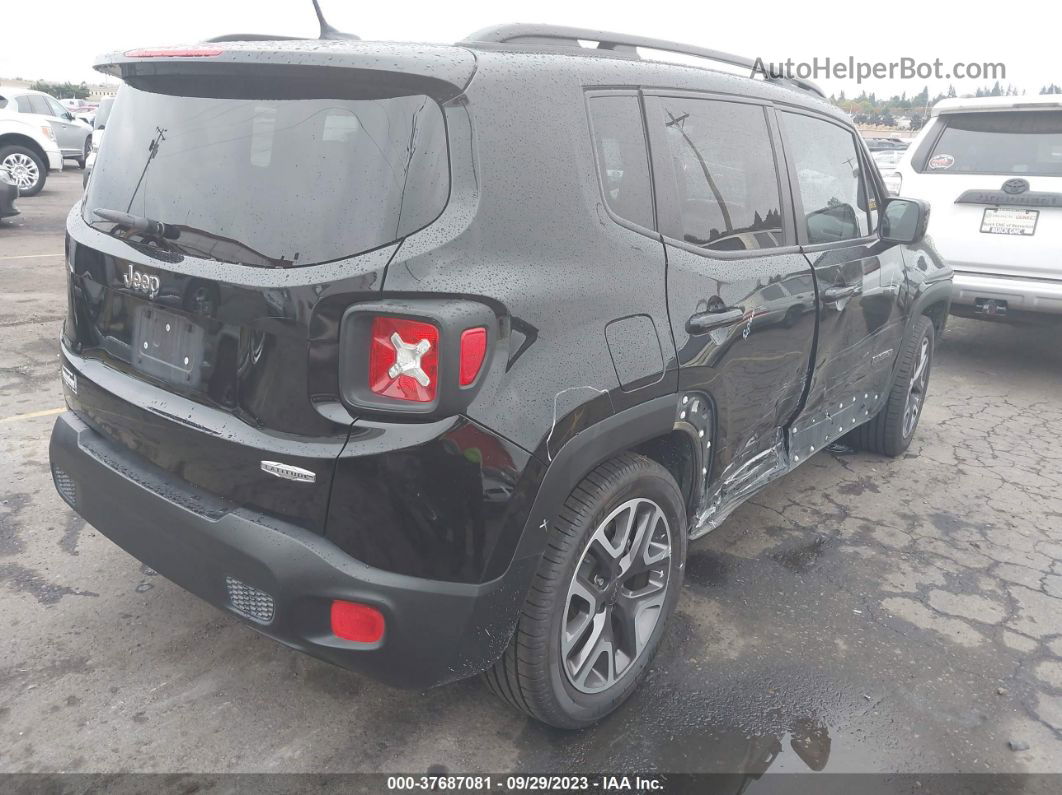 2015 Jeep Renegade Latitude Черный vin: ZACCJABT0FPC08485