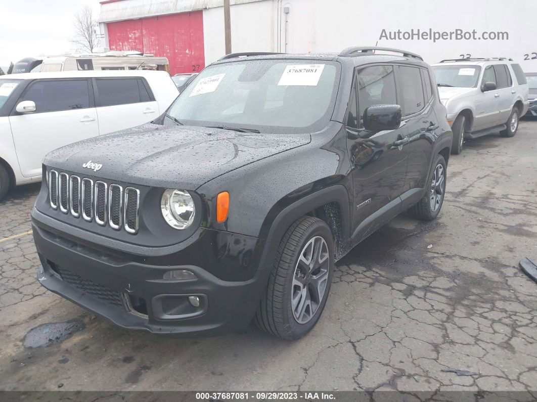 2015 Jeep Renegade Latitude Black vin: ZACCJABT0FPC08485