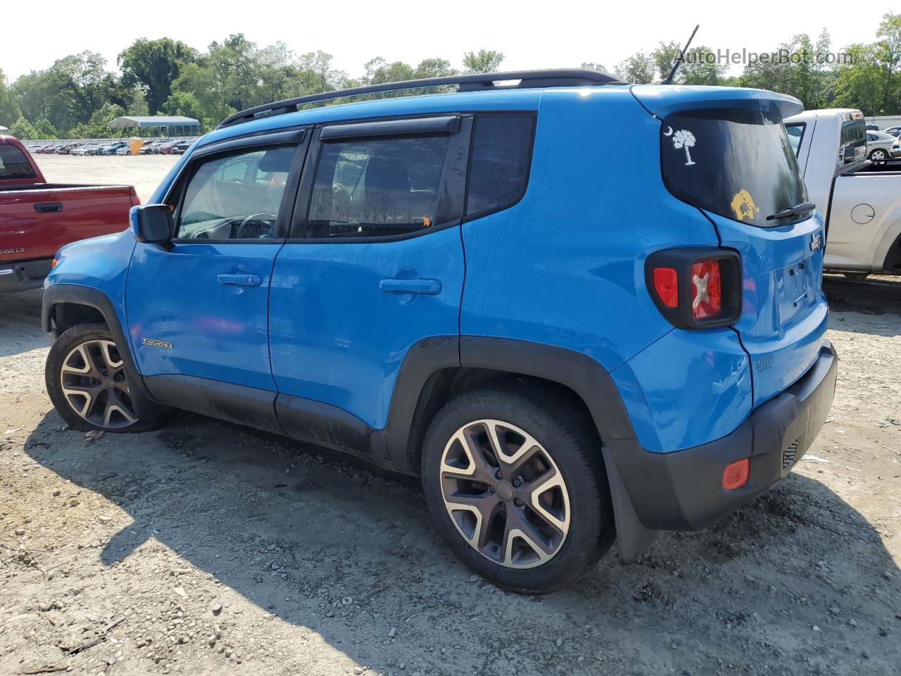 2015 Jeep Renegade Latitude Blue vin: ZACCJABT1FPB27821