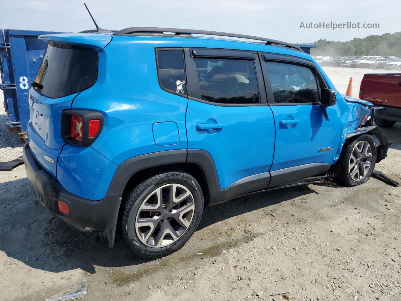 2015 Jeep Renegade Latitude Blue vin: ZACCJABT1FPB27821