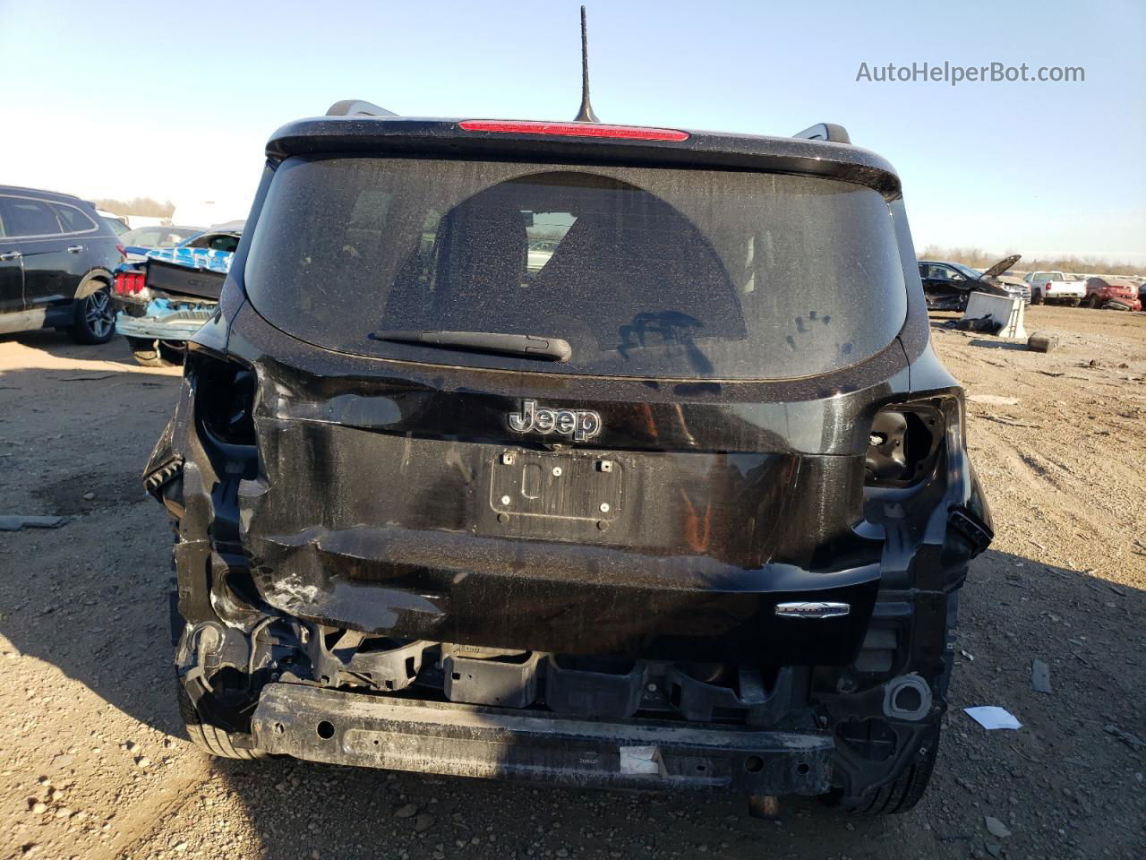 2015 Jeep Renegade Latitude Black vin: ZACCJABT1FPB44120