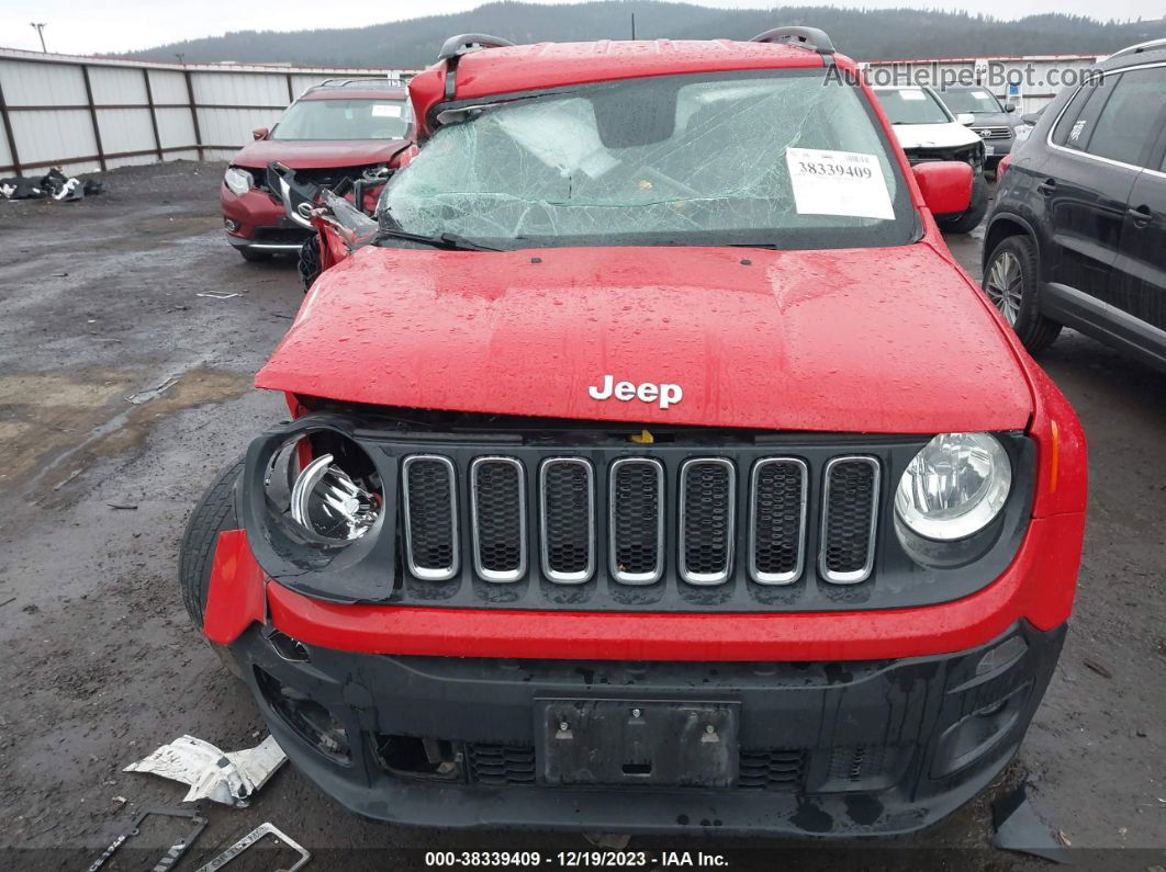 2015 Jeep Renegade Latitude Red vin: ZACCJABT1FPB46031