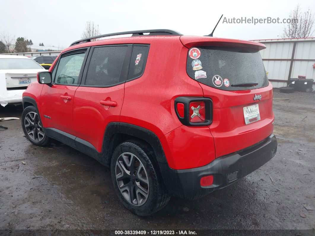 2015 Jeep Renegade Latitude Red vin: ZACCJABT1FPB46031