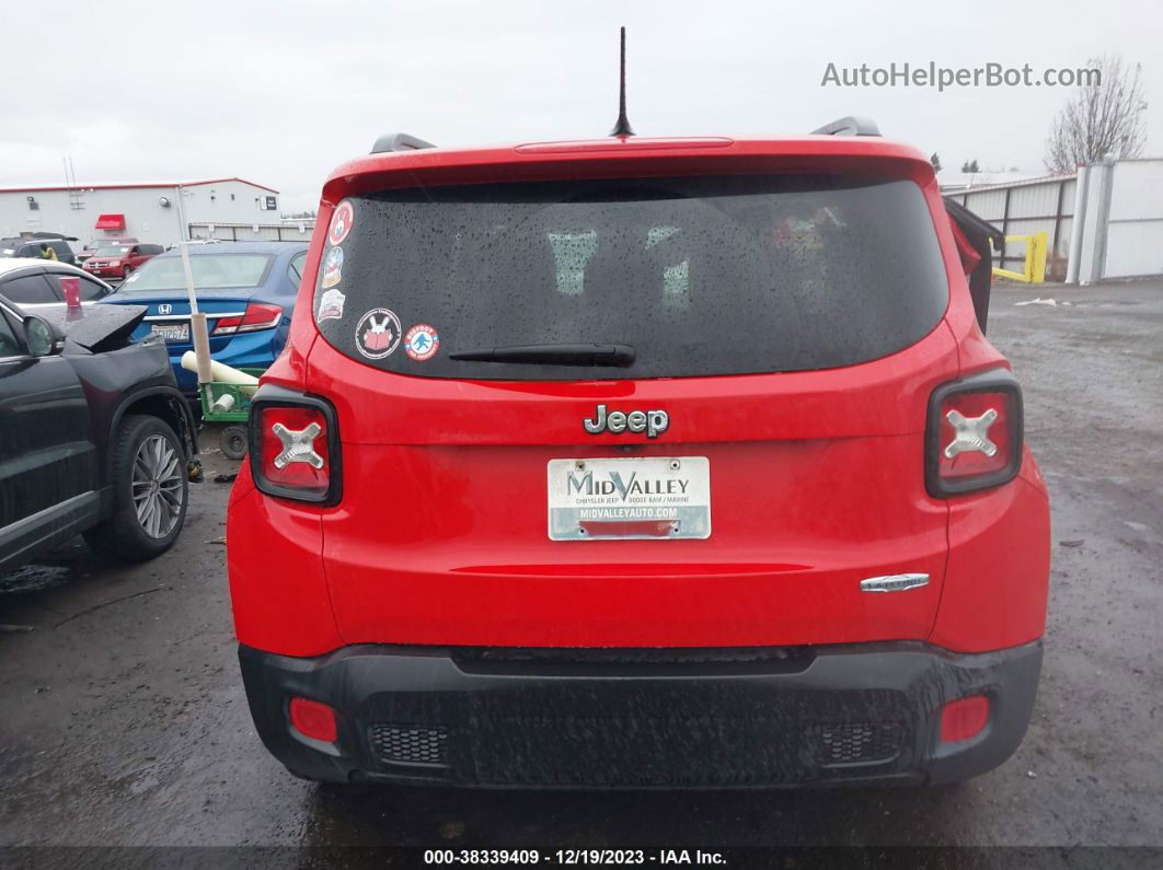 2015 Jeep Renegade Latitude Red vin: ZACCJABT1FPB46031