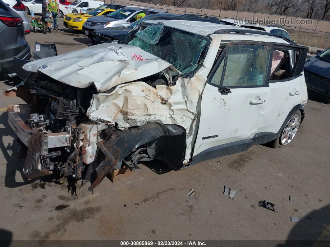 2015 Jeep Renegade Latitude White vin: ZACCJABT1FPC08513