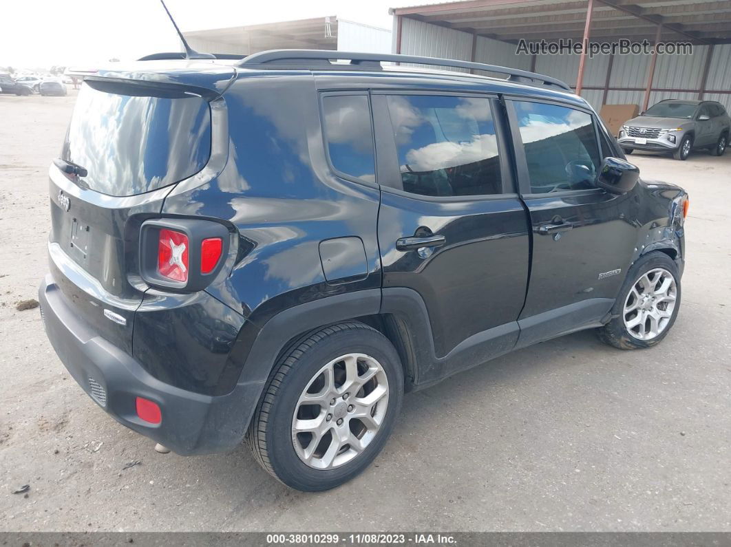 2015 Jeep Renegade Latitude Black vin: ZACCJABT2FPC12165