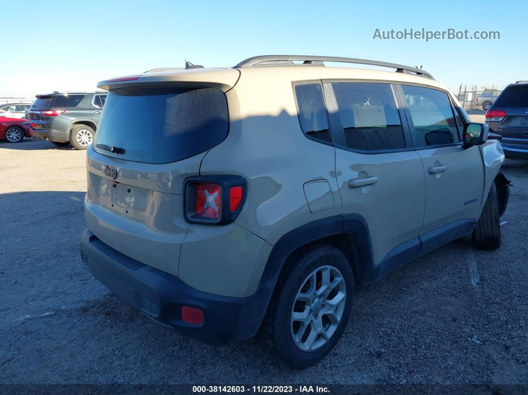 2015 Jeep Renegade Latitude Tan vin: ZACCJABT2FPC14580