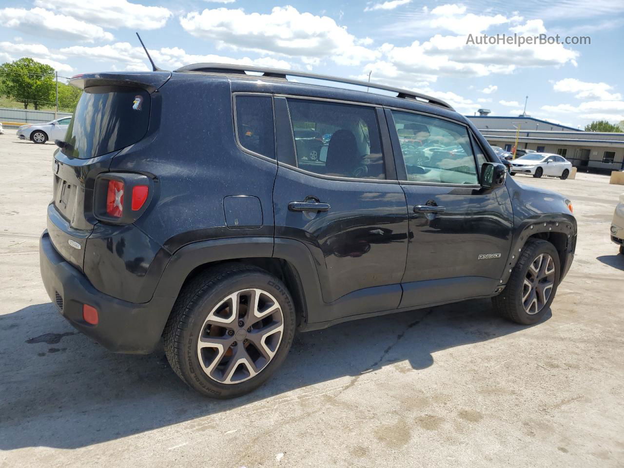 2015 Jeep Renegade Latitude Black vin: ZACCJABT2FPC32769