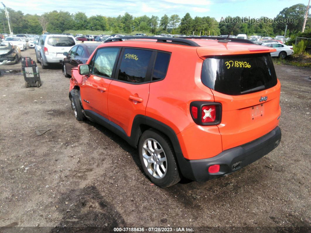 2015 Jeep Renegade Latitude Orange vin: ZACCJABT3FPB40697