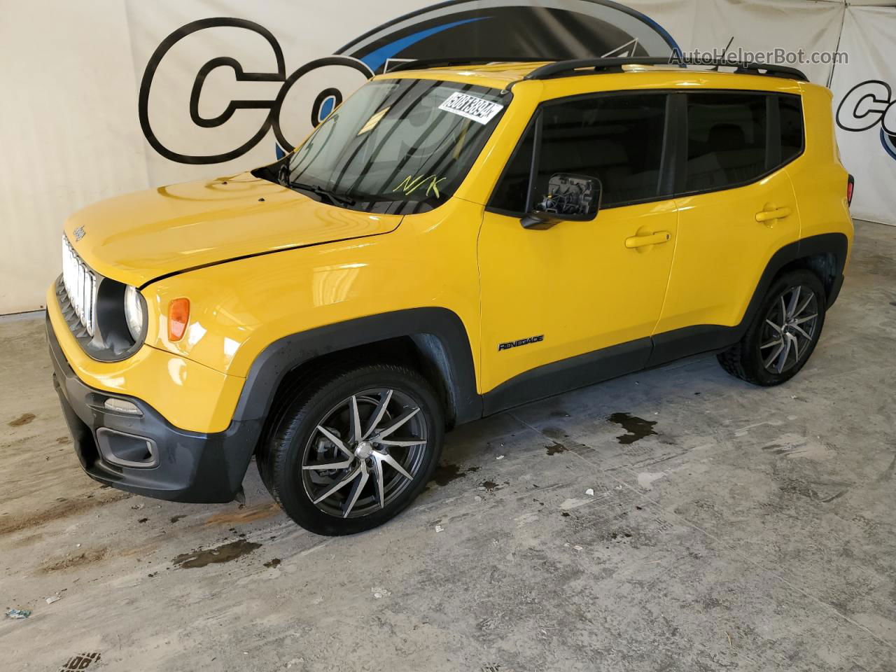 2015 Jeep Renegade Latitude Yellow vin: ZACCJABT3FPB51327