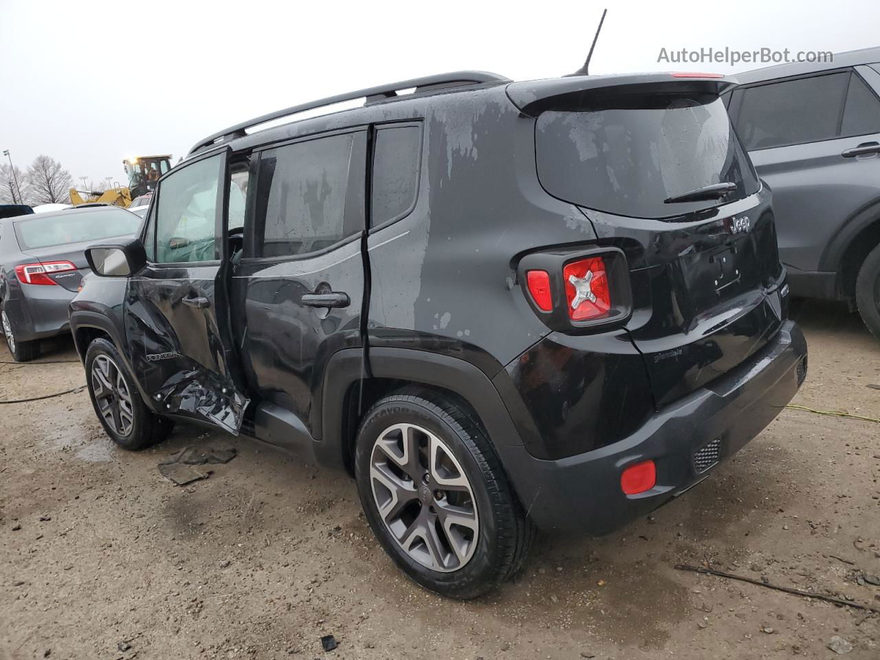 2015 Jeep Renegade Latitude Черный vin: ZACCJABT3FPB91780