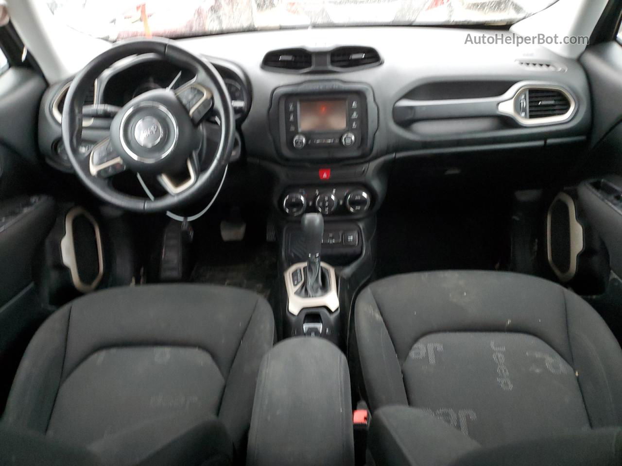 2015 Jeep Renegade Latitude Черный vin: ZACCJABT3FPB91780