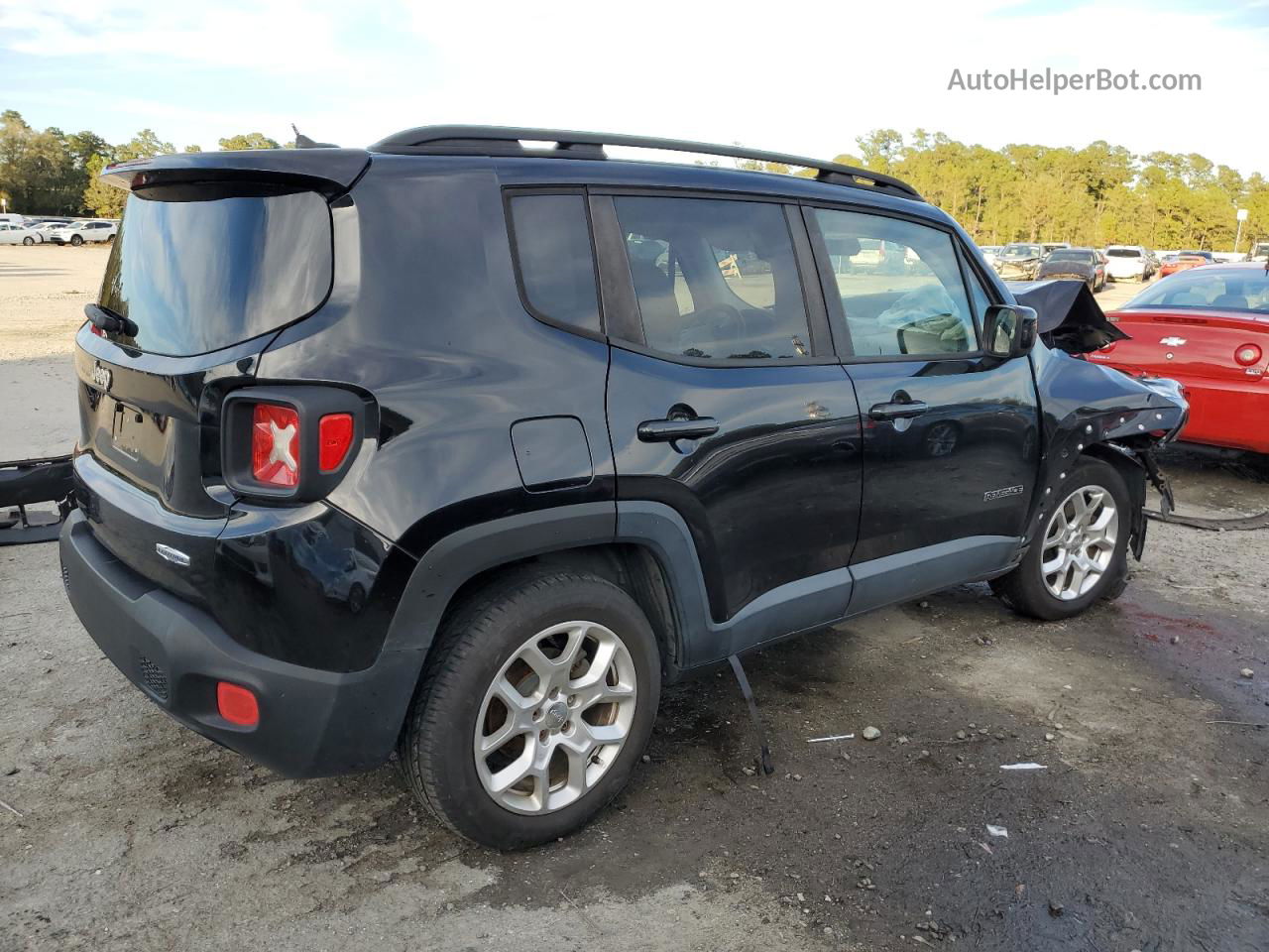 2015 Jeep Renegade Latitude Black vin: ZACCJABT4FPB35671