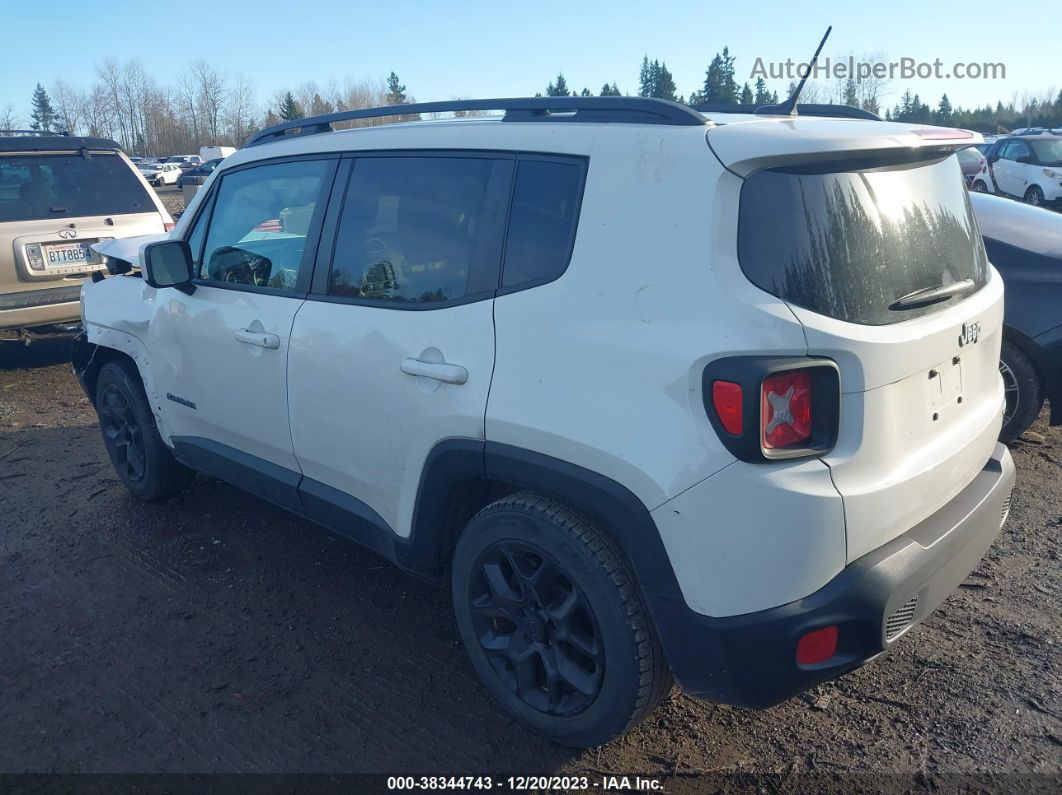 2015 Jeep Renegade Latitude White vin: ZACCJABT4FPC06061