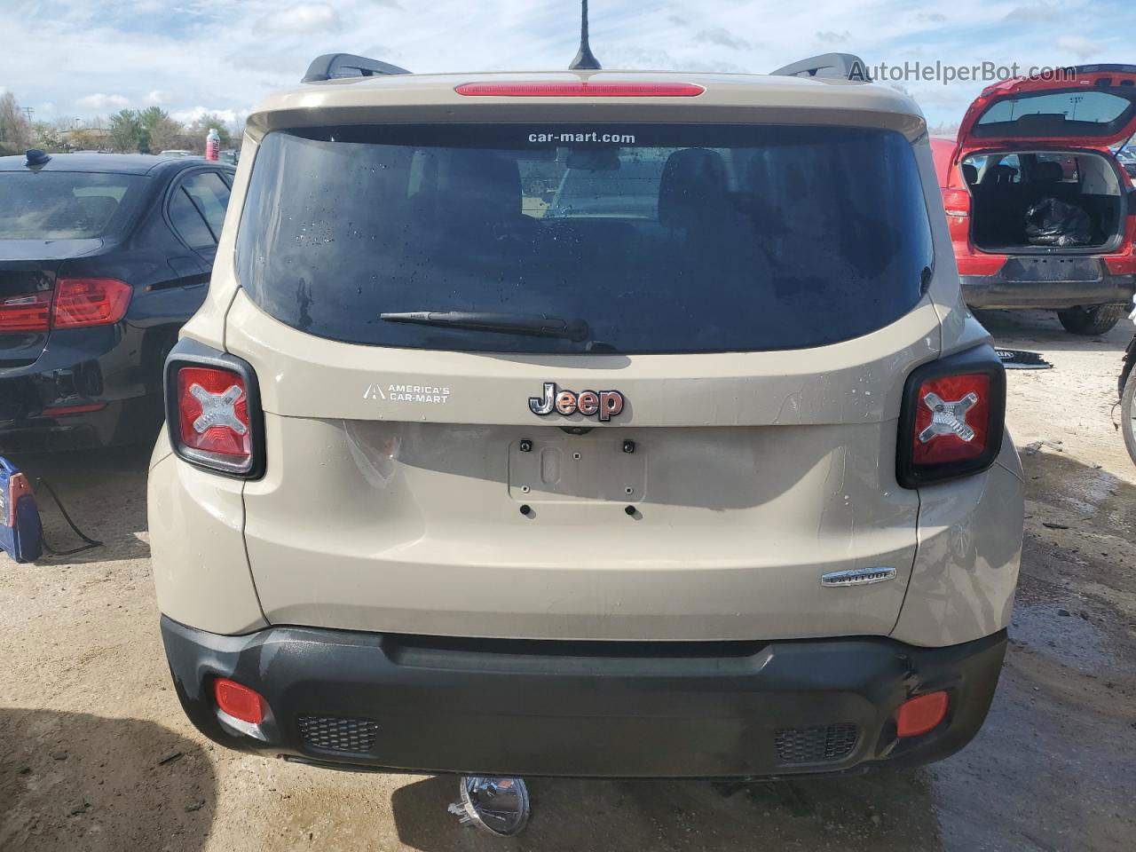 2015 Jeep Renegade Latitude Tan vin: ZACCJABT4FPC06285