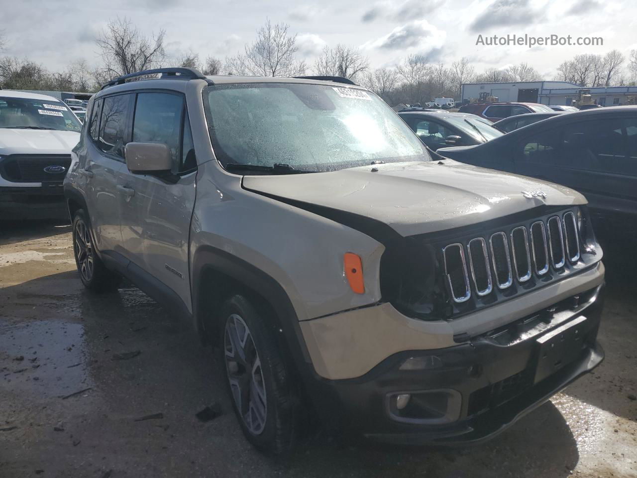 2015 Jeep Renegade Latitude Tan vin: ZACCJABT4FPC06285