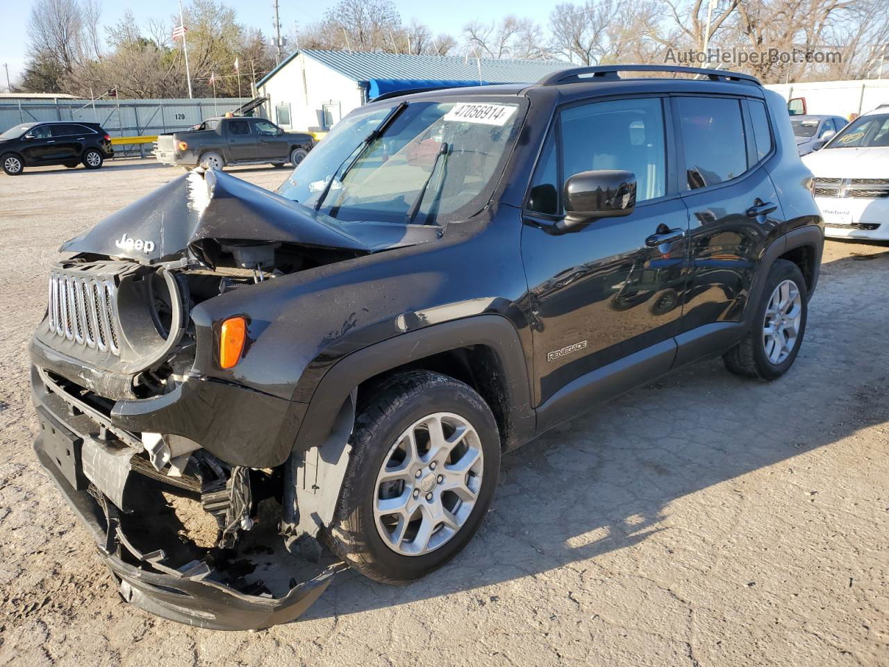 2015 Jeep Renegade Latitude Black vin: ZACCJABT4FPC26343