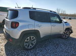 2015 Jeep Renegade Latitude Silver vin: ZACCJABT5FPB23755