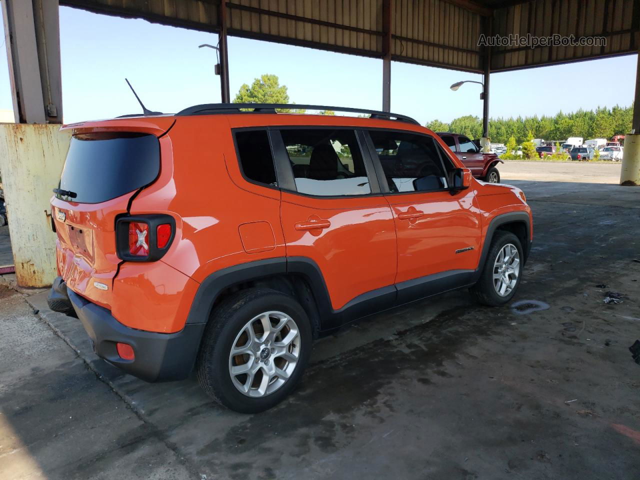 2015 Jeep Renegade Latitude Orange vin: ZACCJABT5FPB83003