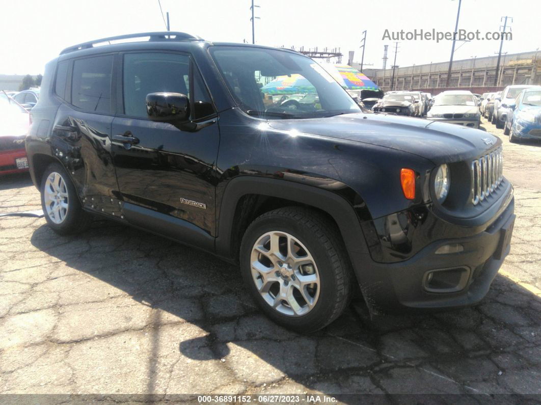 2015 Jeep Renegade Latitude Черный vin: ZACCJABT5FPC32989