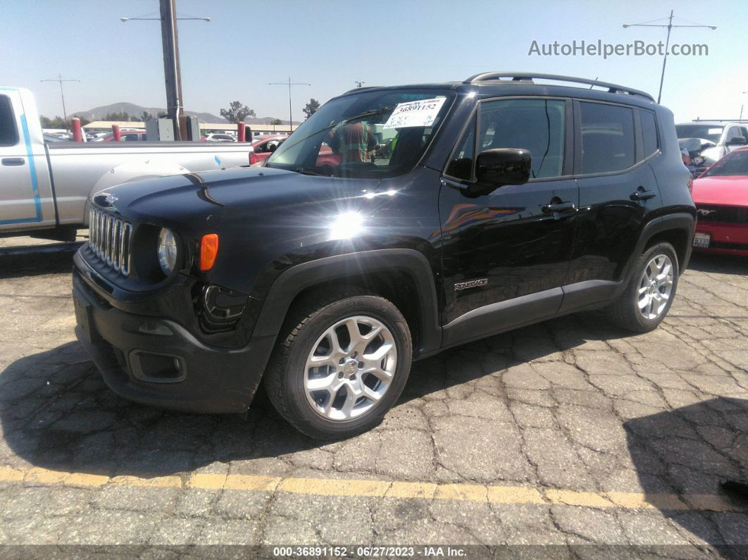 2015 Jeep Renegade Latitude Черный vin: ZACCJABT5FPC32989