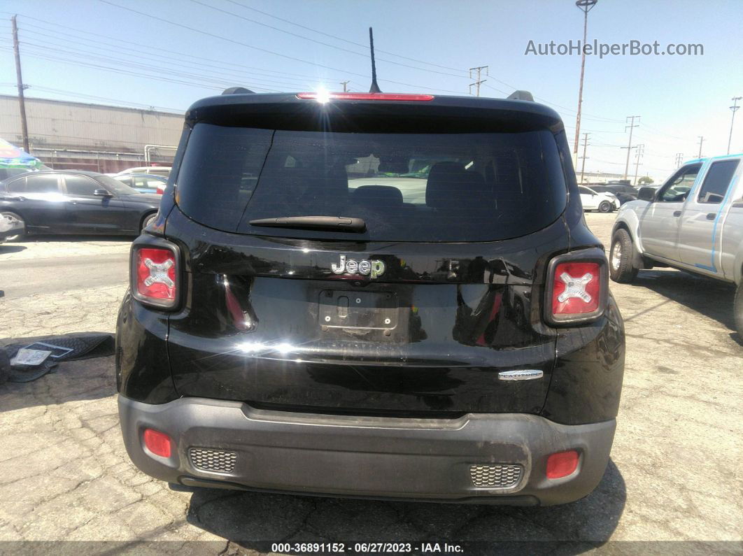 2015 Jeep Renegade Latitude Черный vin: ZACCJABT5FPC32989