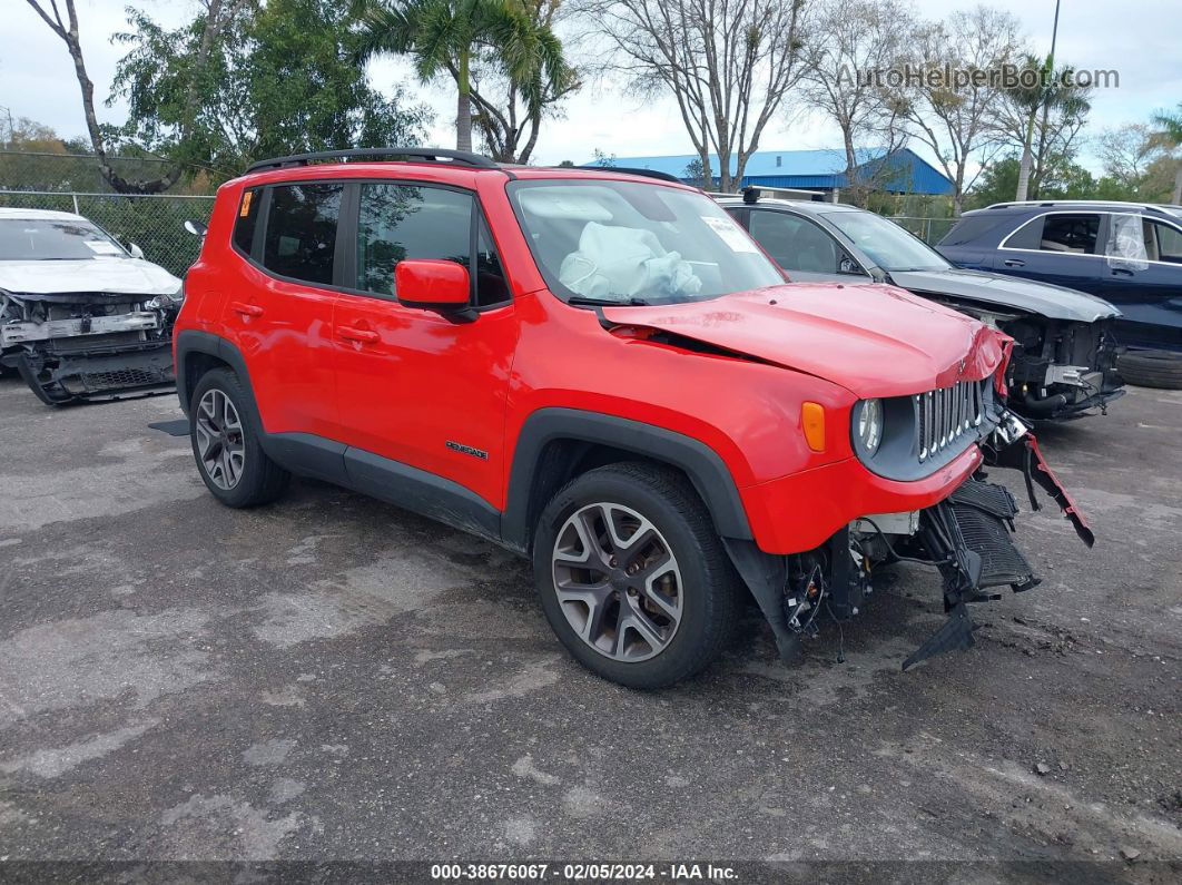 2015 Jeep Renegade Latitude Красный vin: ZACCJABT6FPB94494