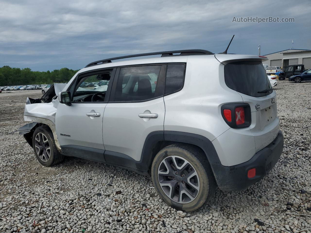 2015 Jeep Renegade Latitude Silver vin: ZACCJABT6FPC37229