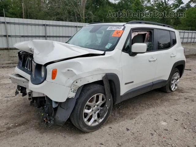 2015 Jeep Renegade Latitude White vin: ZACCJABT7FPB32652