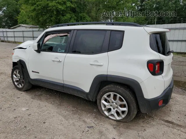 2015 Jeep Renegade Latitude White vin: ZACCJABT7FPB32652