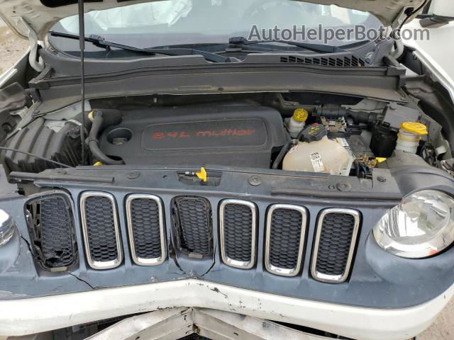 2015 Jeep Renegade Latitude White vin: ZACCJABT7FPB32652