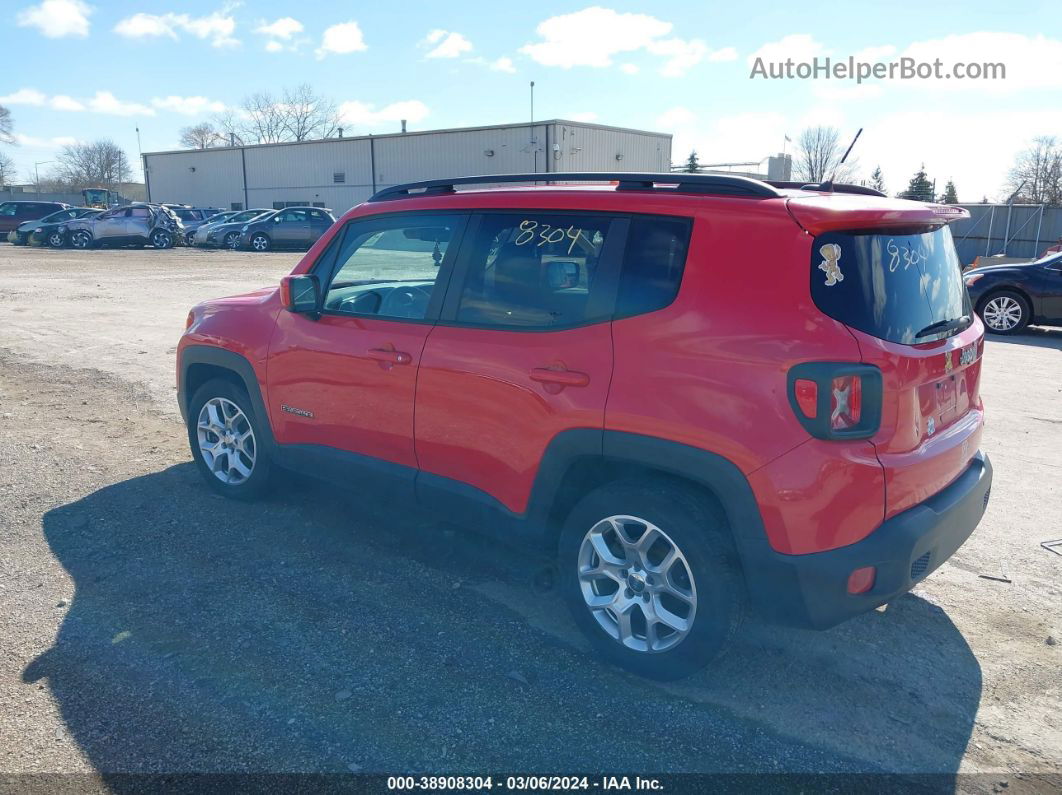 2015 Jeep Renegade Latitude Red vin: ZACCJABT7FPB43568