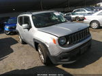 2015 Jeep Renegade Latitude Silver vin: ZACCJABT7FPB80281