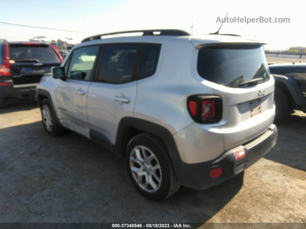 2015 Jeep Renegade Latitude Silver vin: ZACCJABT7FPB80281