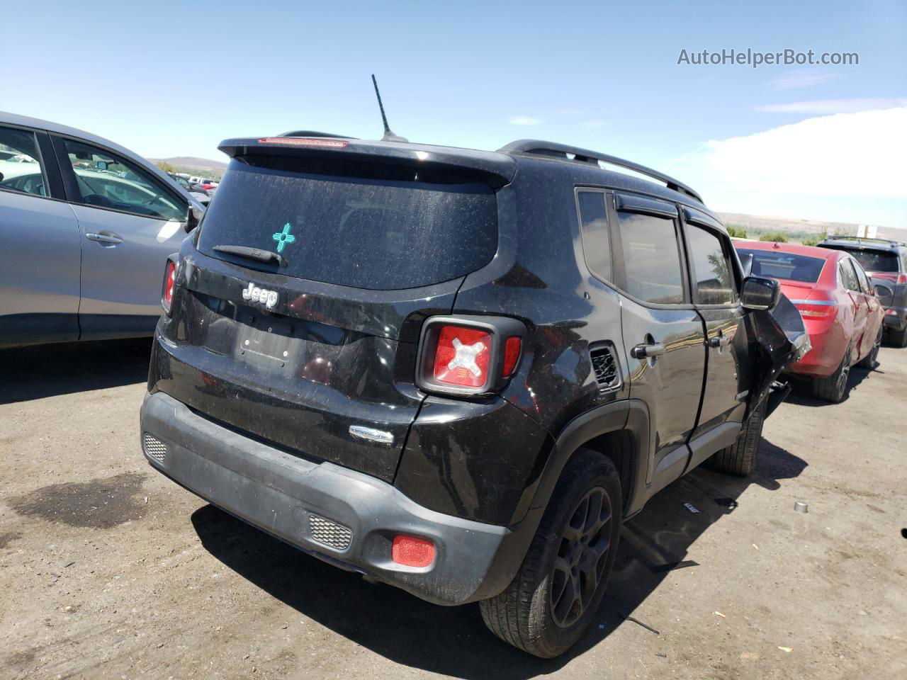 2015 Jeep Renegade Latitude Black vin: ZACCJABT7FPB91491