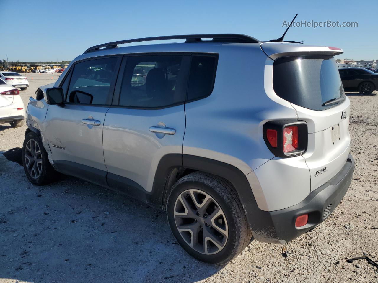 2015 Jeep Renegade Latitude Silver vin: ZACCJABT8FPB22602