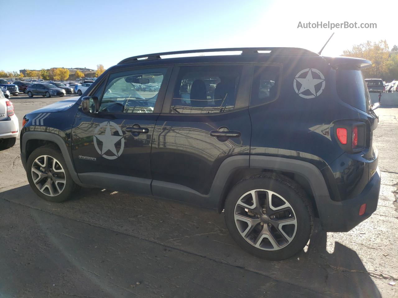 2015 Jeep Renegade Latitude Black vin: ZACCJABT8FPB23149