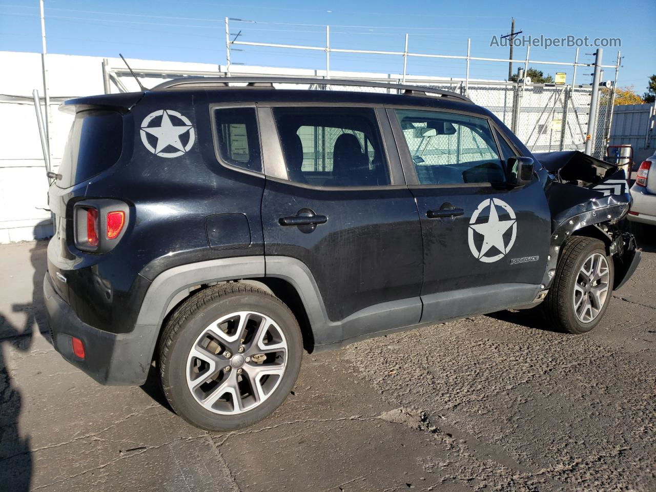 2015 Jeep Renegade Latitude Black vin: ZACCJABT8FPB23149