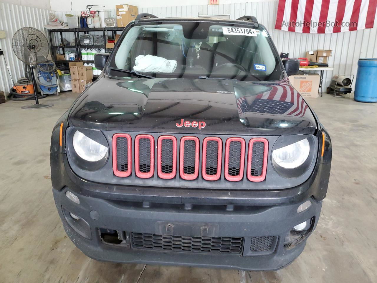 2015 Jeep Renegade Latitude Black vin: ZACCJABT8FPB91242