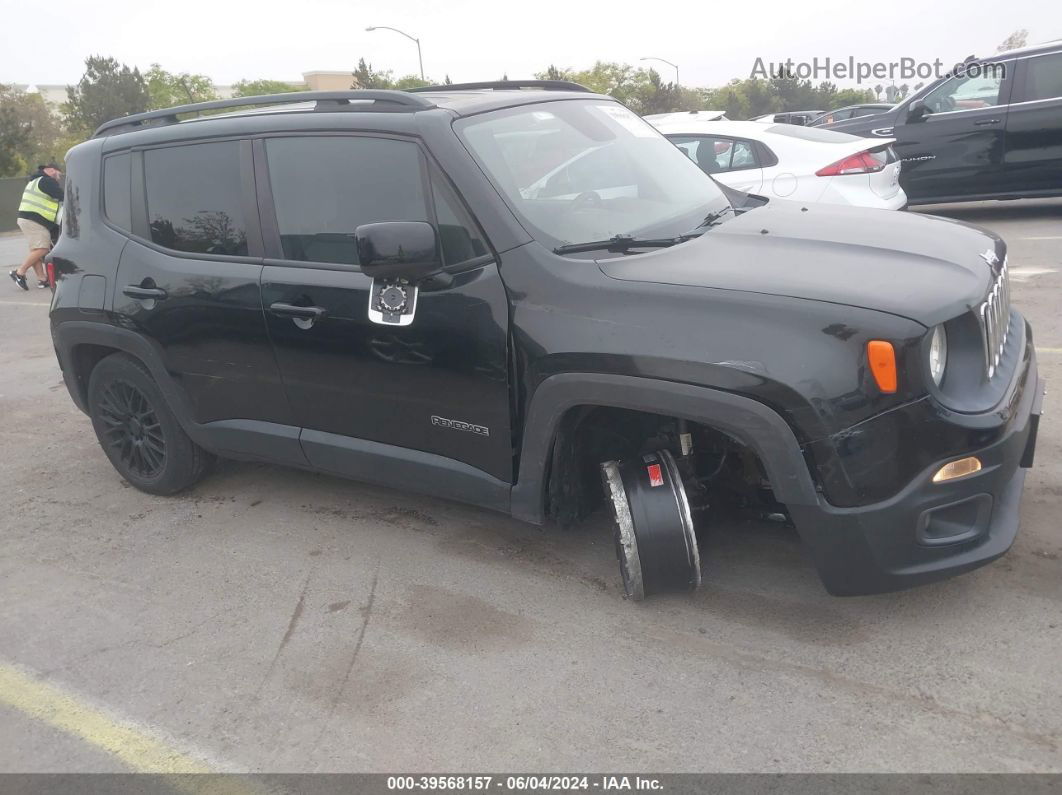 2015 Jeep Renegade Latitude Black vin: ZACCJABT8FPB92634