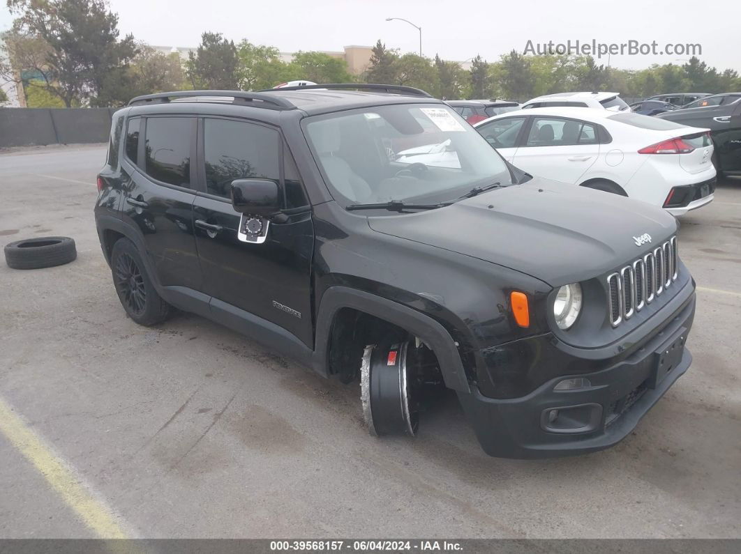 2015 Jeep Renegade Latitude Black vin: ZACCJABT8FPB92634