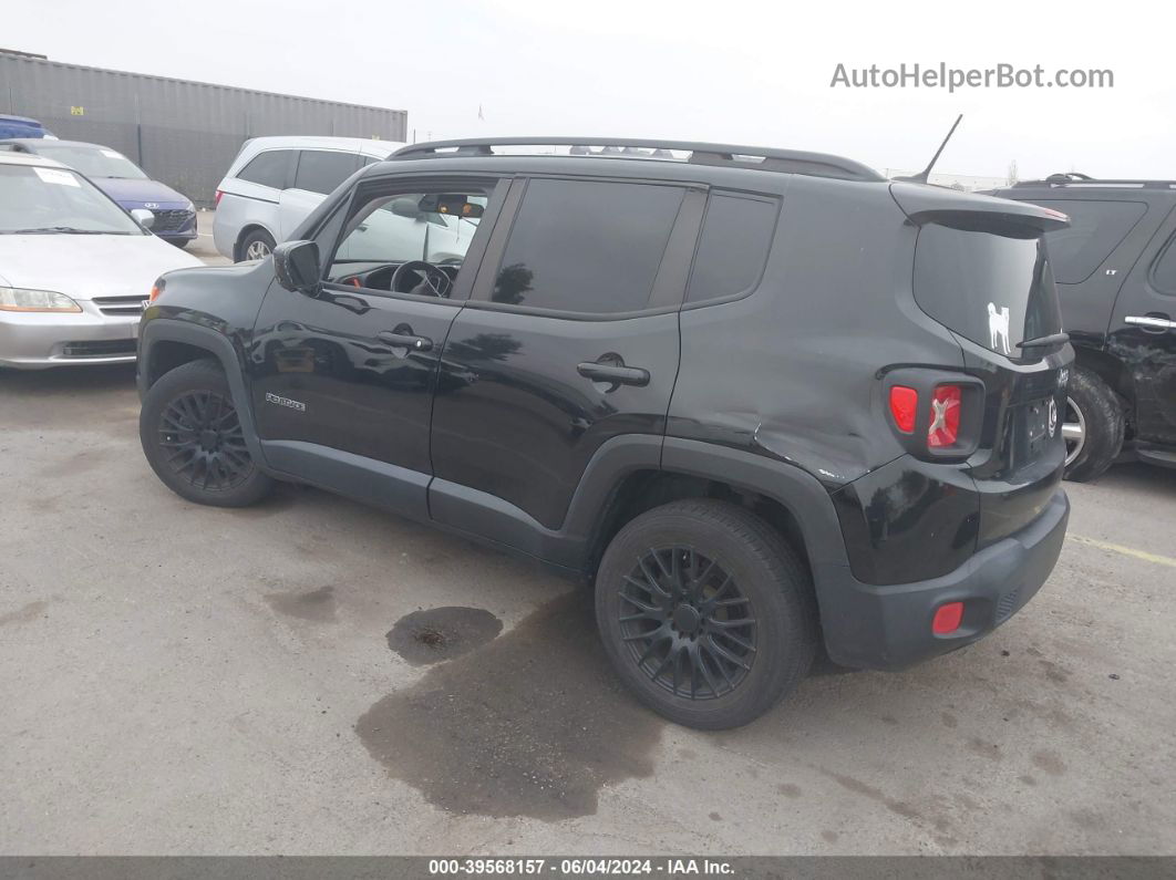 2015 Jeep Renegade Latitude Black vin: ZACCJABT8FPB92634