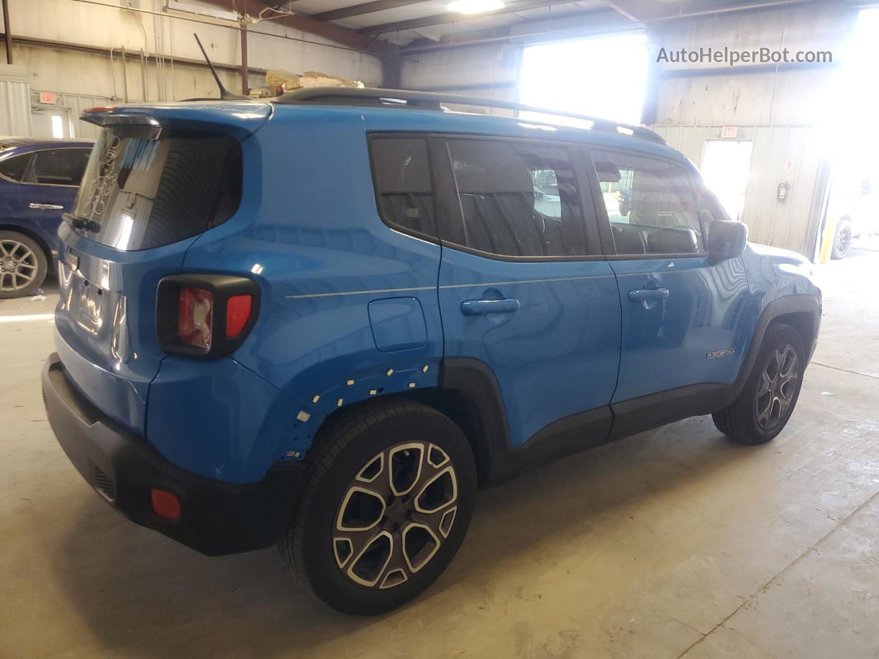 2015 Jeep Renegade Latitude Blue vin: ZACCJABT9FPB34791